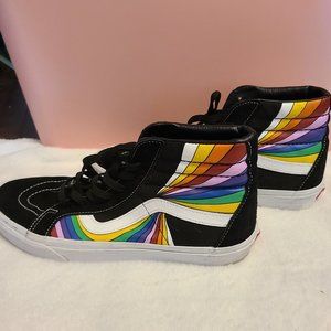 Vans Sk8 Hi Rainbow USM:10.5/USW:12